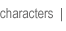 characters